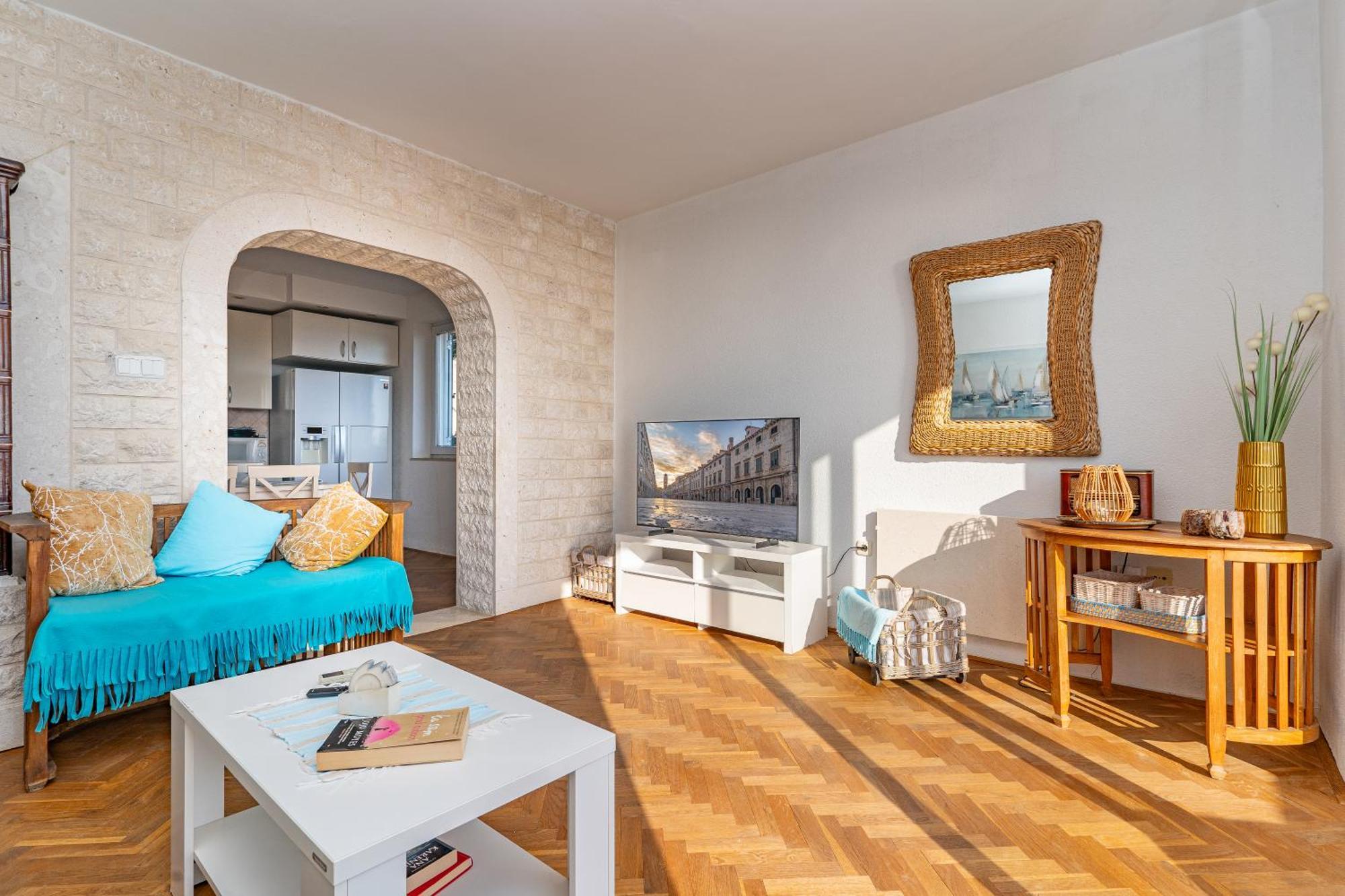 Sea And Old City View Apartment Dubrovnik Dış mekan fotoğraf