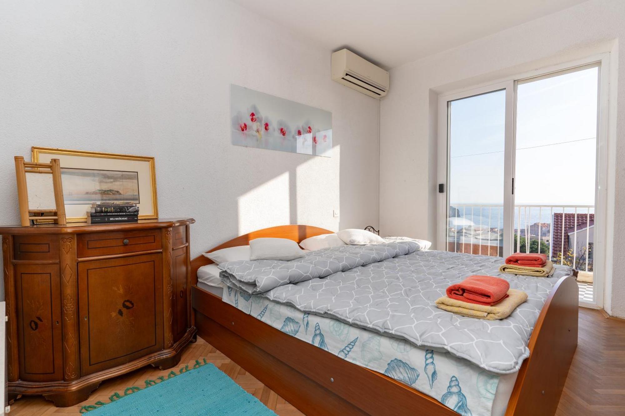 Sea And Old City View Apartment Dubrovnik Dış mekan fotoğraf